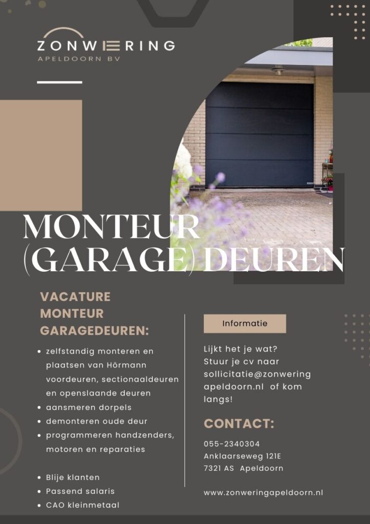 Monteur garagedeuren